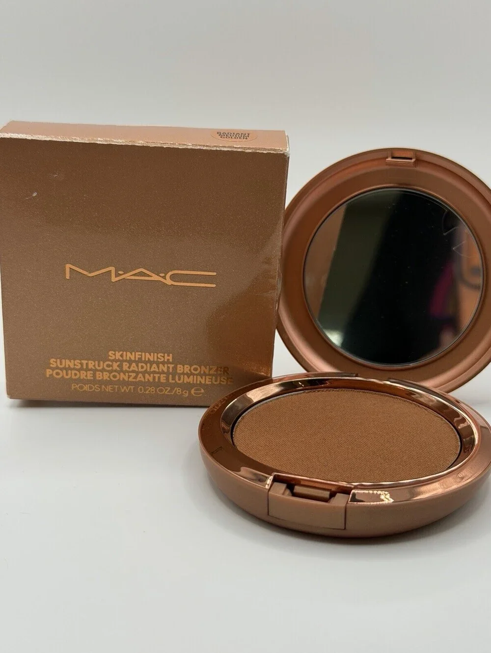 MAC Skinfinish Sunstruck Radiant Deep Golden Bronzer 0.28oz NEW free shipping